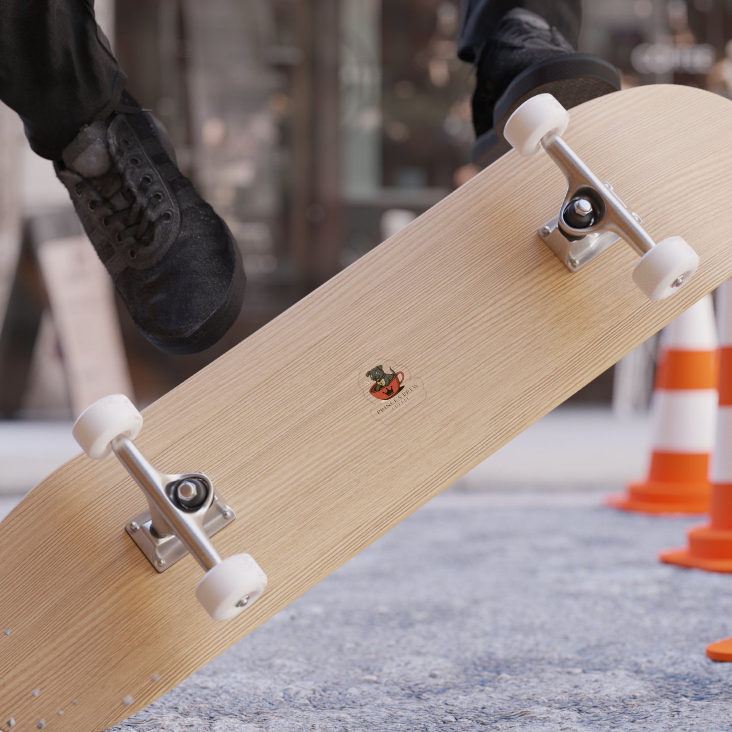 Cute Dog Coffee Die-Cut Outdoor Sticker