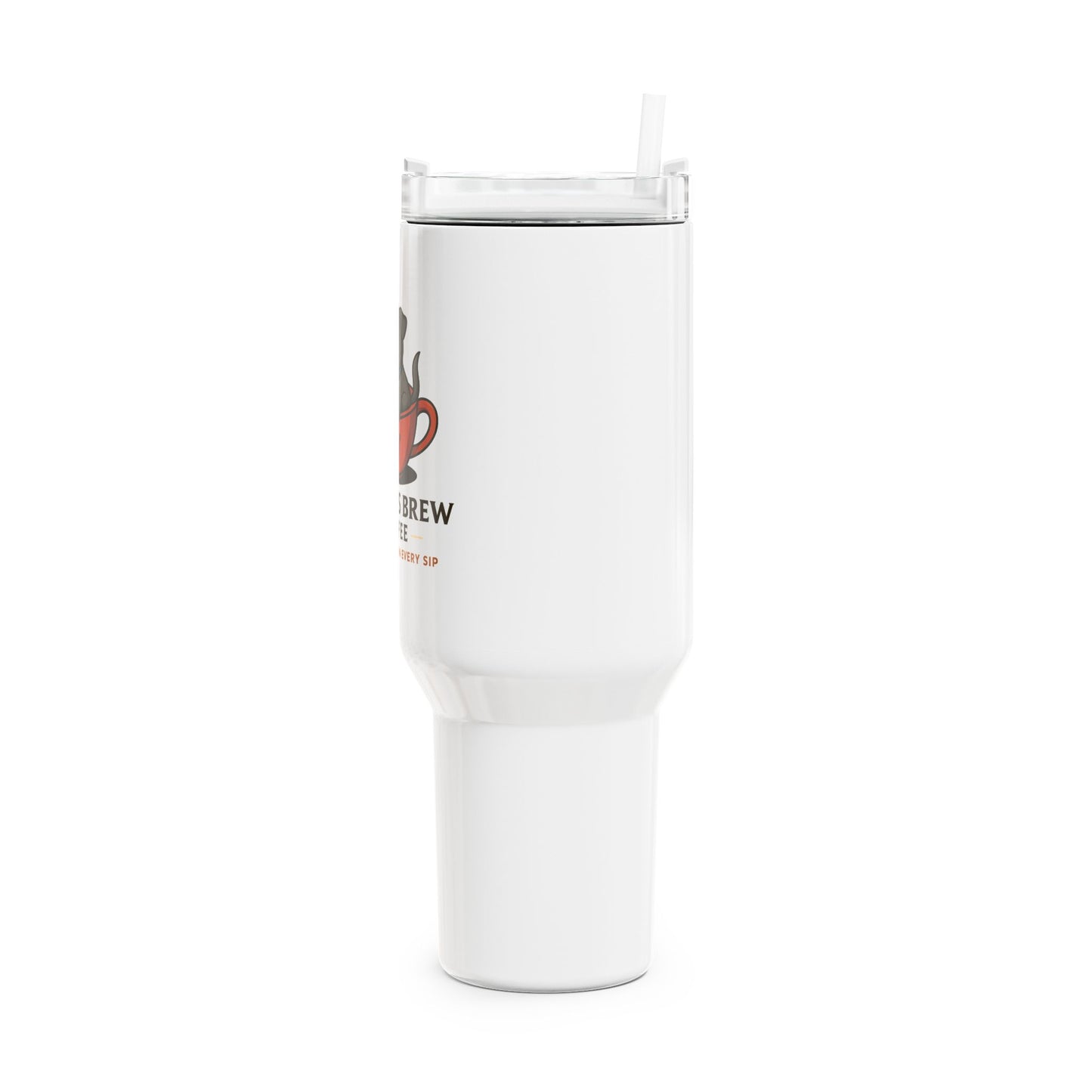 40oz Insulated Travel Tumbler with Handle - Prince's Brew Coffee