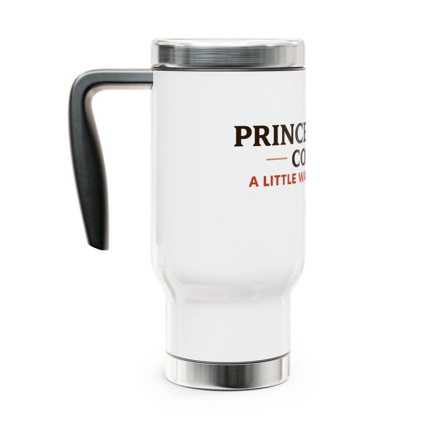 Personalized Stainless Steel Travel Mug - Prince's Brew Coffee