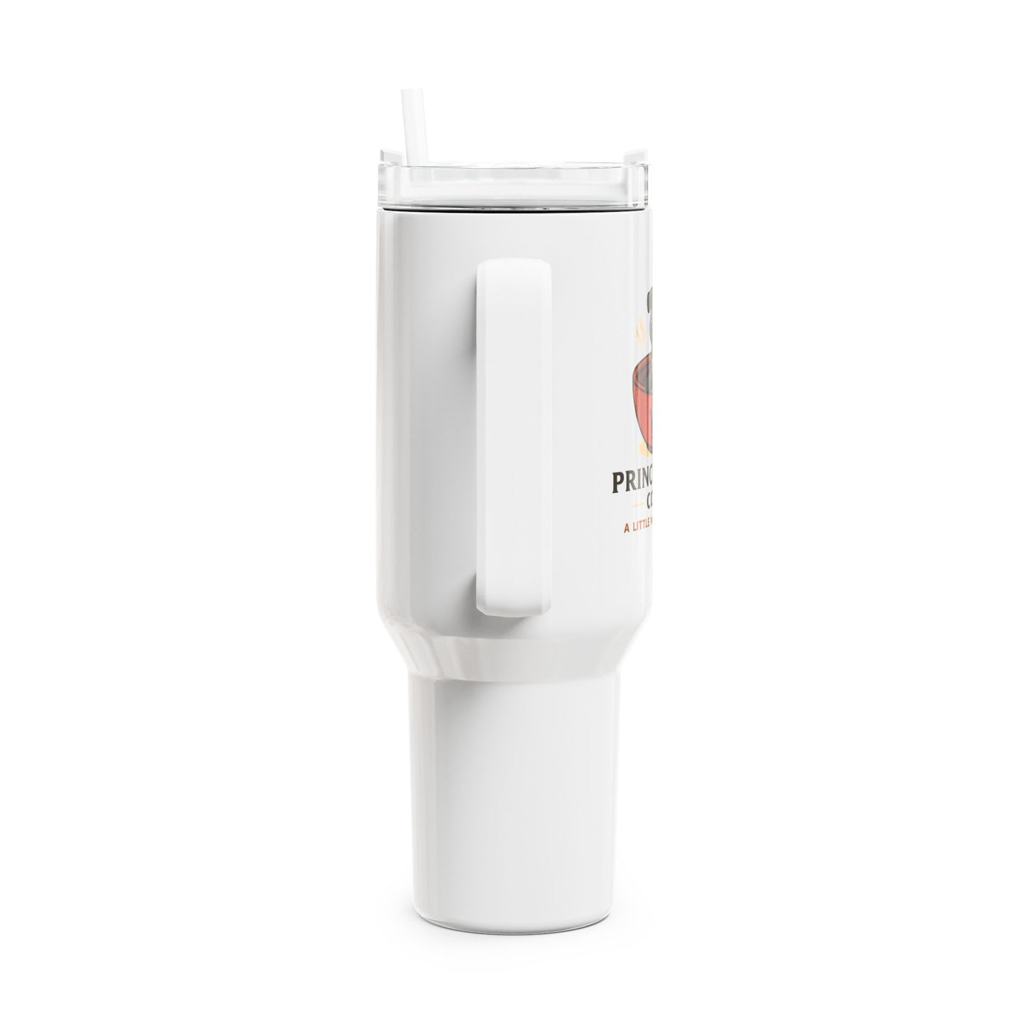 40oz Insulated Travel Tumbler with Handle - Prince's Brew Coffee