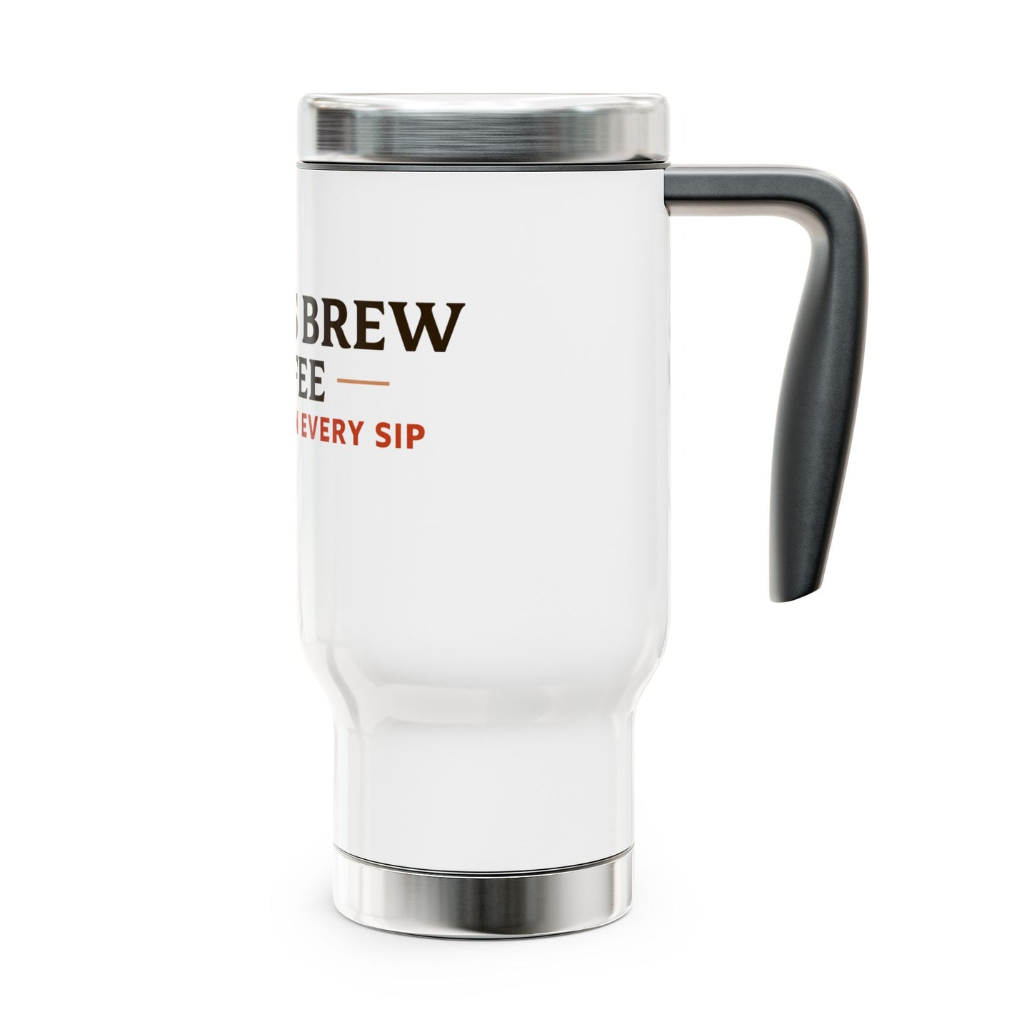 Personalized Stainless Steel Travel Mug - Prince's Brew Coffee